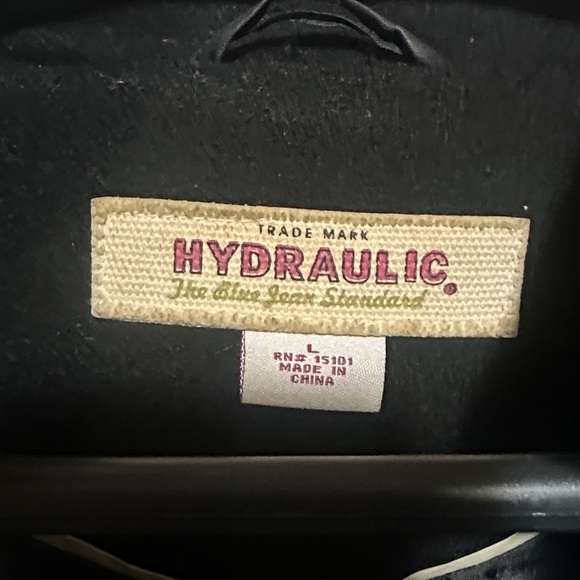 Black Double-Breasted Peacoat - Picture 3 of 4